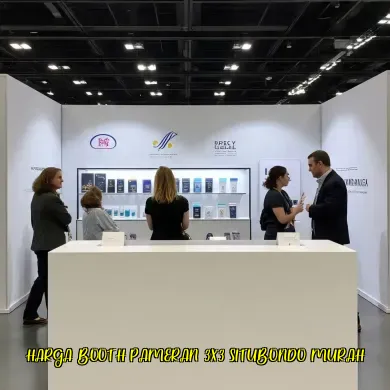 harga booth pameran 3x3 situbondo murah